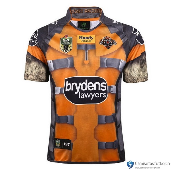 Camiseta Wests Tigers 2017-18 Amarillo